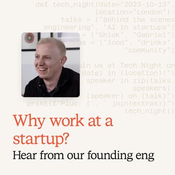 Cover Image for Why work at a startup?