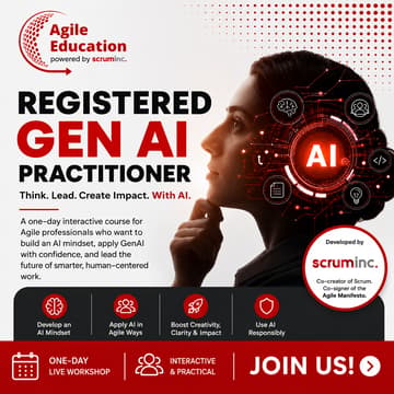 Cover Image for Scrum Inc. Certified GenAI Practitioner Training (1day class)