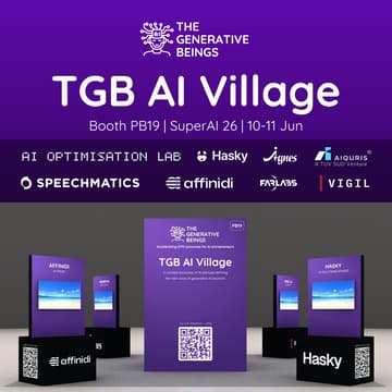 Cover Image for TGB AI Village @ SuperAI 2026 | 10-11 June | Singapore