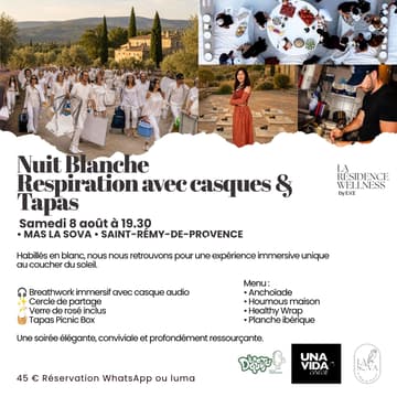 Cover Image for White Night Breathwork - Soirée Blanche with E.V.E