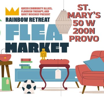 Cover Image for Rainbow Retreat Flea and Art Market