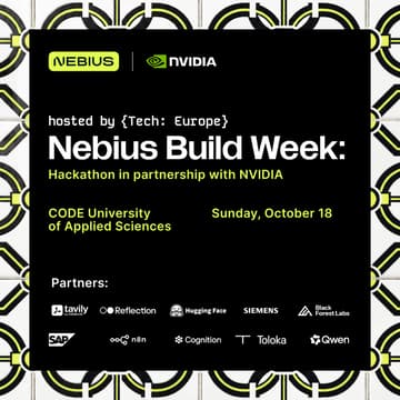 Cover Image for Nebius Build Week Hackathon in partnership with NVIDIA