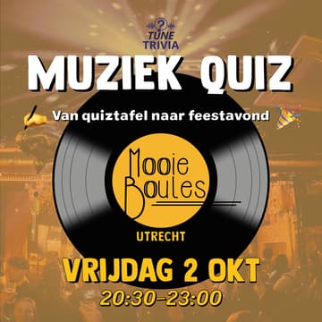 Cover Image for Tune Trivia's Muziekquiz