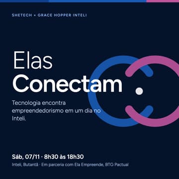 Cover Image for Elas Conectam: Inscrição Voluntárias BTG
