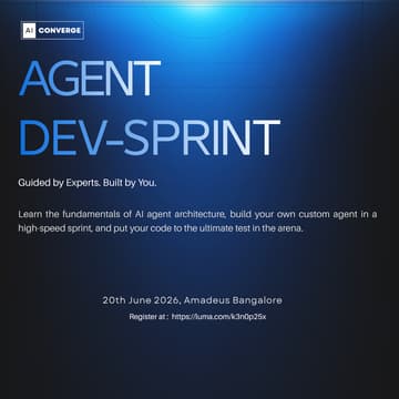 Cover Image for Agent Dev-Sprint: Build, Deploy, and Battle