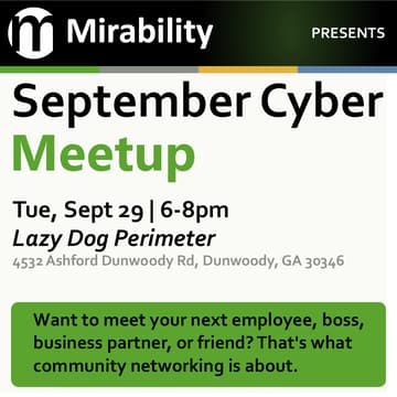 Cover Image for September Cyber Meetup