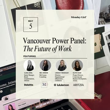 Cover Image for Monday Girl Vancouver: Future of Work Power Panel