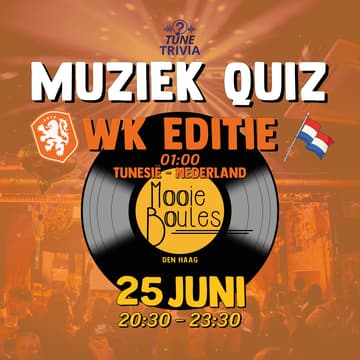 Cover Image for Tune Trivia's Muziek Quiz - WK editie