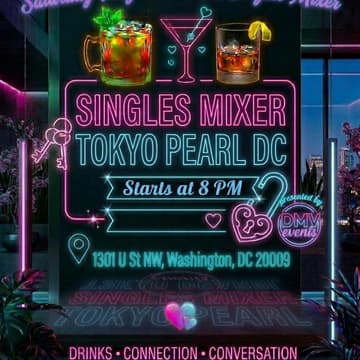 Cover Image for 🍻 Saturday Tokyo Pearl DC Singles Mixer 💘🍸
