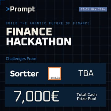 Omslagsbild för Prompt Finance Hackathon