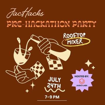 Cover Image for JacHacks Pre-Hackathon Party