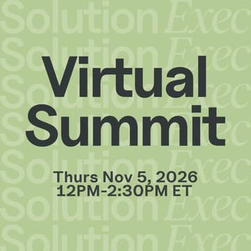 Cover Image for SolutionExec Virtual Summit