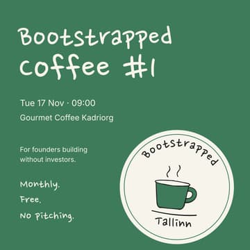 Cover Image for Bootstrapped Coffee #1