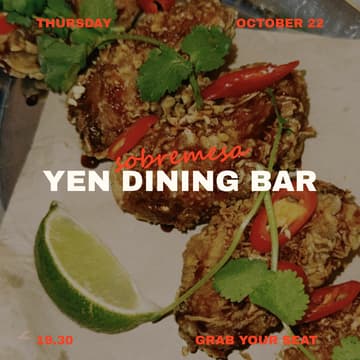 Cover Image for Sobremesa Special at Yên Dining Bar