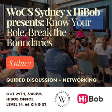 Cover Image for WoCS Sydney X HiBob: Know Your Role, Break the Boundaries