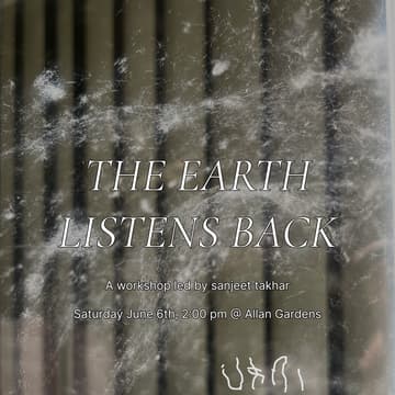 Cover Image for The Earth Listens Back
