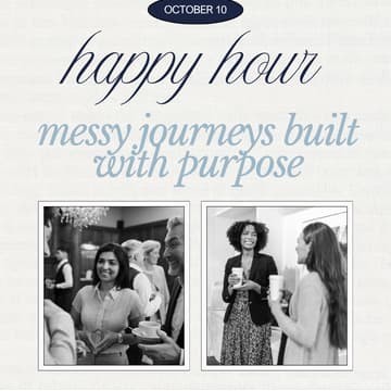 Cover Image for August Brook: Happy Hour - Messy Journeys Built with Purpose