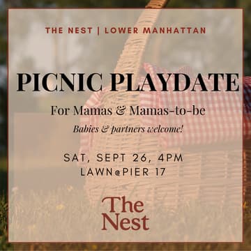 Cover Image for Picnic Playdate 🧺🐣 | The Nest Lower Manhattan