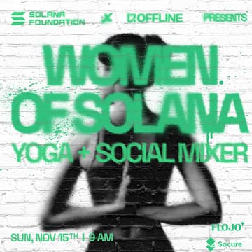 Cover Image for Solana Fitness Zone: Women of Solana Yoga by OFFLINE | Breakpoint 2026