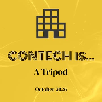 Cover Image for 'ConTech is…' A Tripod