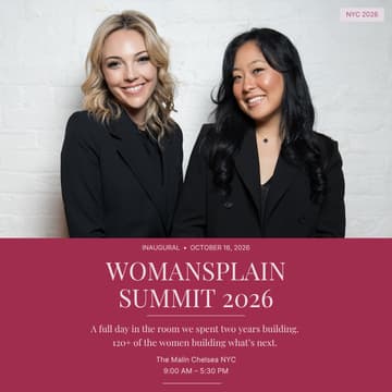 Cover Image for The Annual Womansplain Summit 2026