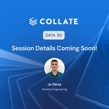 Cover Image for Data30 - Session 12: Details Coming Soon!