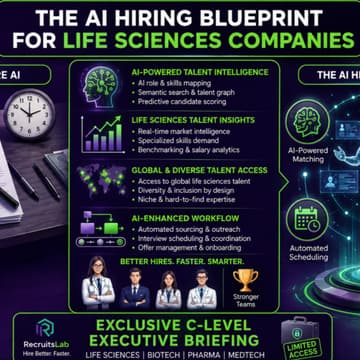 Cover Image for The AI Hiring Blueprint For Life Sciences Companies