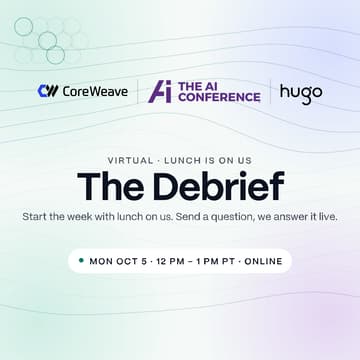 Cover Image for The Debrief · Lunch & Open Q&A