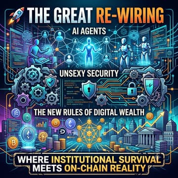 Cover Image for 🚀Cut the hype, show the plumbing: AI Agents, Unsexy Security & The New Rules of Digital Wealth