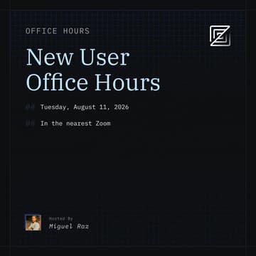 Cover Image for Zed New User Office Hours