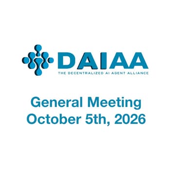 Cover Image for General Meeting #21 of the Decentralized AI Agent Alliance