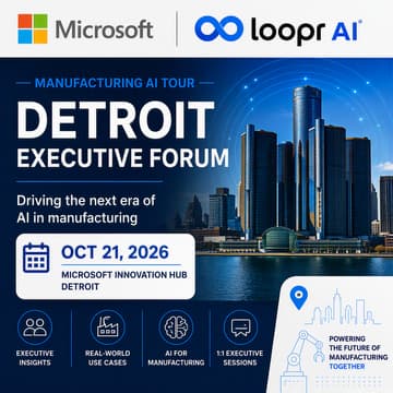 Cover Image for Detroit: Loopr AI - Microsoft Factory AI Tour