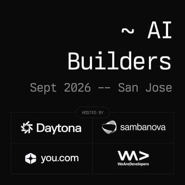 Cover Image for Daytona & SambaNova AI Builders - San Jose, September 2026