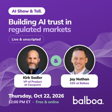 Cover Image for Building AI trust in regulated markets