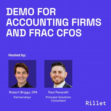 Cover Image for Rillet Demo for Accounting Firms and Fractional CFOs