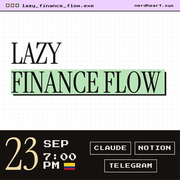 Cover Image for Lazy Finance Flow