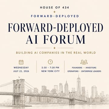 Cover Image for Forward-Deployed AI Forum