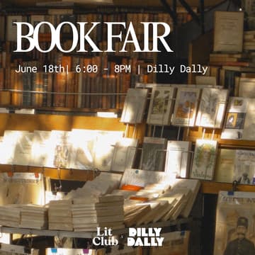 Cover Image for Lit Club NYC's Inaugural Book Fair