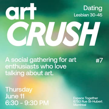 Cover Image for Art Crush - Dating Vol. 7 (Lesbiennes 30-50) 💛 🎨