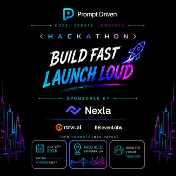Cover Image for Build Fast. Launch Loud. Prompt Driven Hackathon