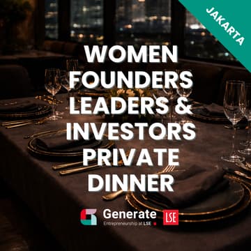 Cover Image for Indonesia Women Founders, Leaders & Investors Dinner