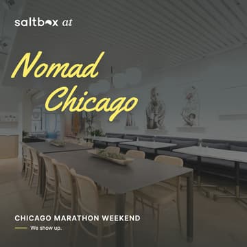 Cover Image for Sign-Making HQ with Saltbox: Chicago Marathon Weekend