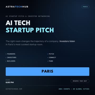 Cover Image for AI Startup Pitch & Investor Networking | Paris