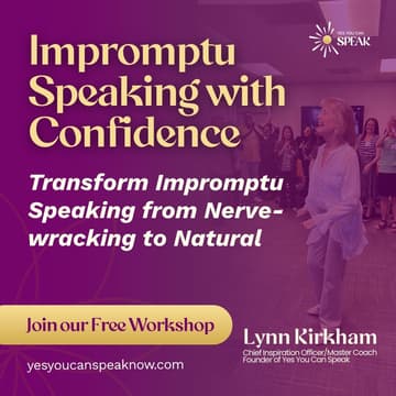 Cover Image for Impromptu Speaking with Confidence - Sunnyvale