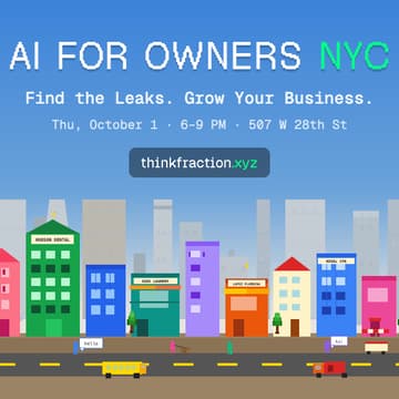 Cover Image for AI for Owners NYC: Find the Leaks in Your Business