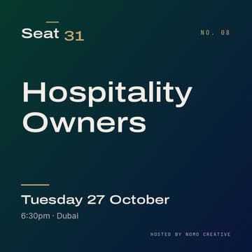 Cover Image for No. 08 · Hospitality Owners