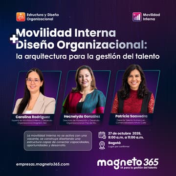 Cover Image for Bogotá: Movilidad Interna + Desarrollo Organizacional: la arquitectura para la gestión del talento