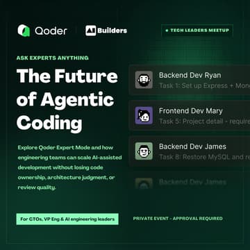 Cover Image for Ask Experts Anything: The Future of Agentic Coding with Qoder