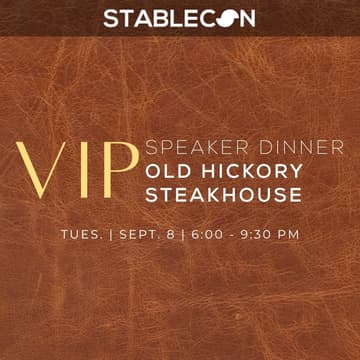 Cover Image for Stablecon USA VIP & Speaker Dinner