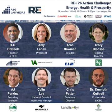Cover Image for AEG RE+ 26 Action Challenge: Energy, Health & Prosperity